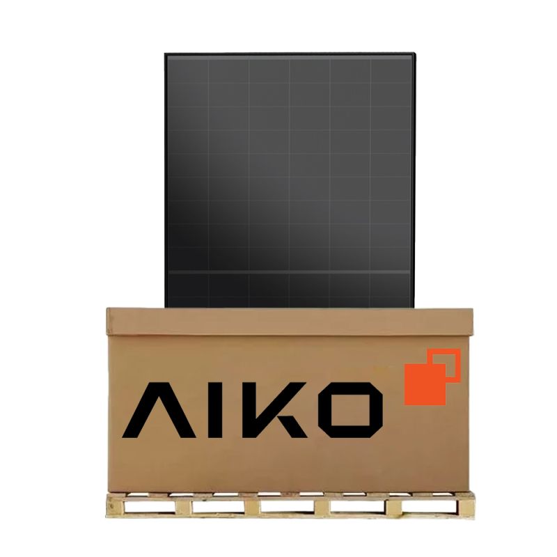 AIKO Neostar Pro 3S+ 480 W Glas-Glas Full Black Solarmodul – Palette mit 36 Modulen (17,28 kWp) (B2B)