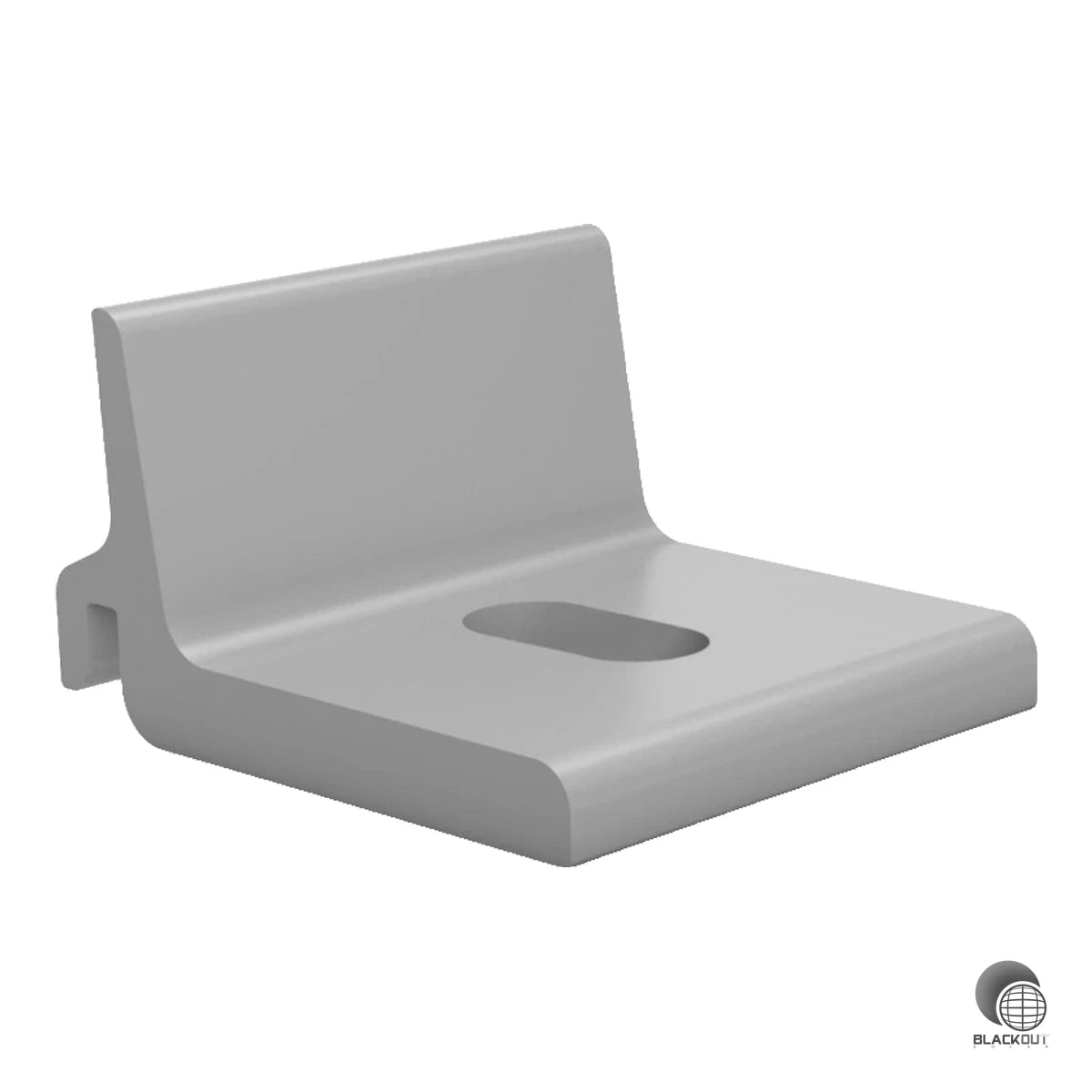 Vielseitiger Kreuzverbinder aus Aluminium zur Befestigung von K2 SingleRail- oder CrossRail-Schienen an Stockschrauben M12 bzw. Dachankern M12. Auch als Verbindungselement zwischen Flachdach-Montagefuß und Dome FixPro einsetzbar.