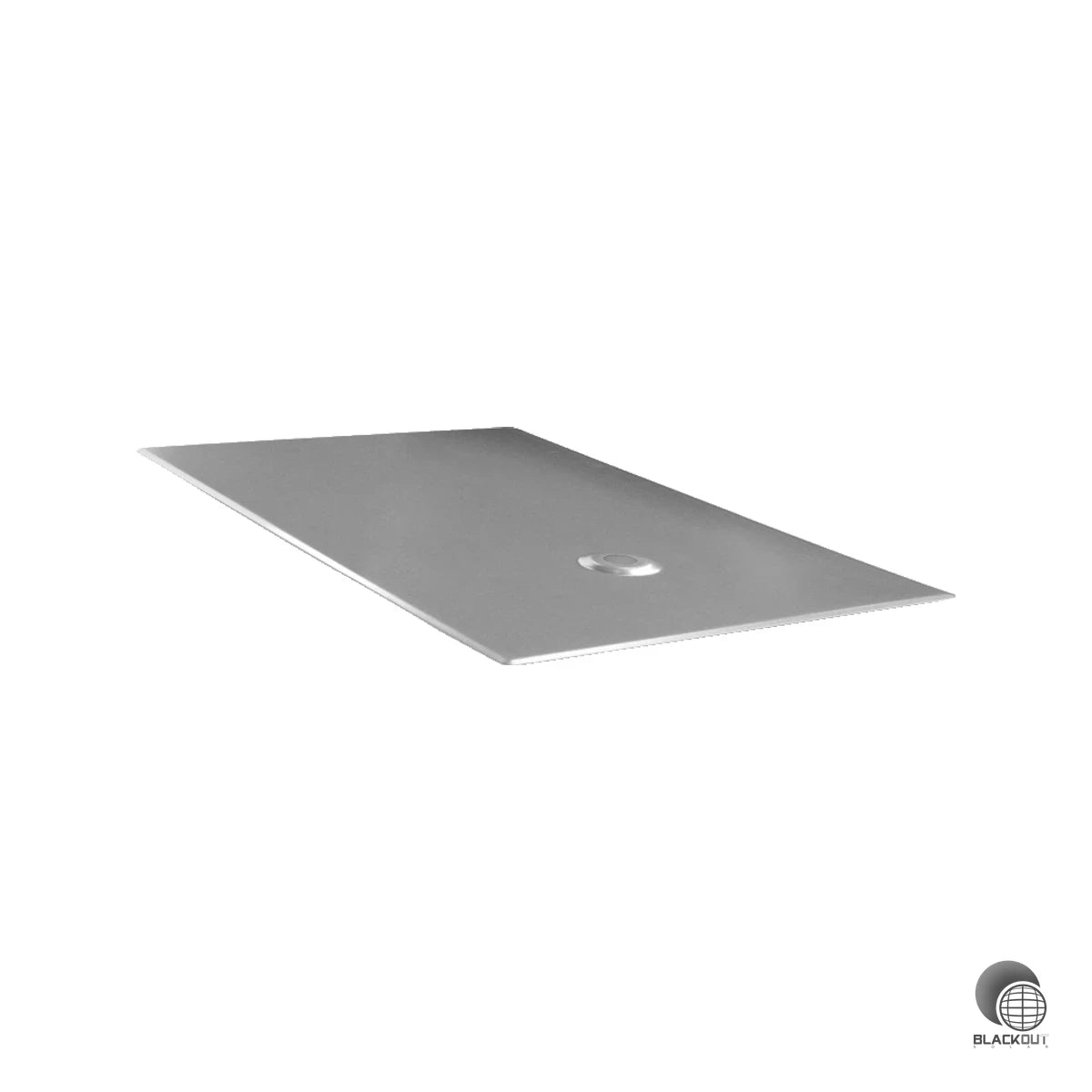 Das Solardichtblech SVZ ermöglicht die sichere Montage von K2-Stockschrauben-Systemen auf flachen Eternitplatten und sorgt gleichzeitig für zuverlässige Wasserführung und Druckverteilung.