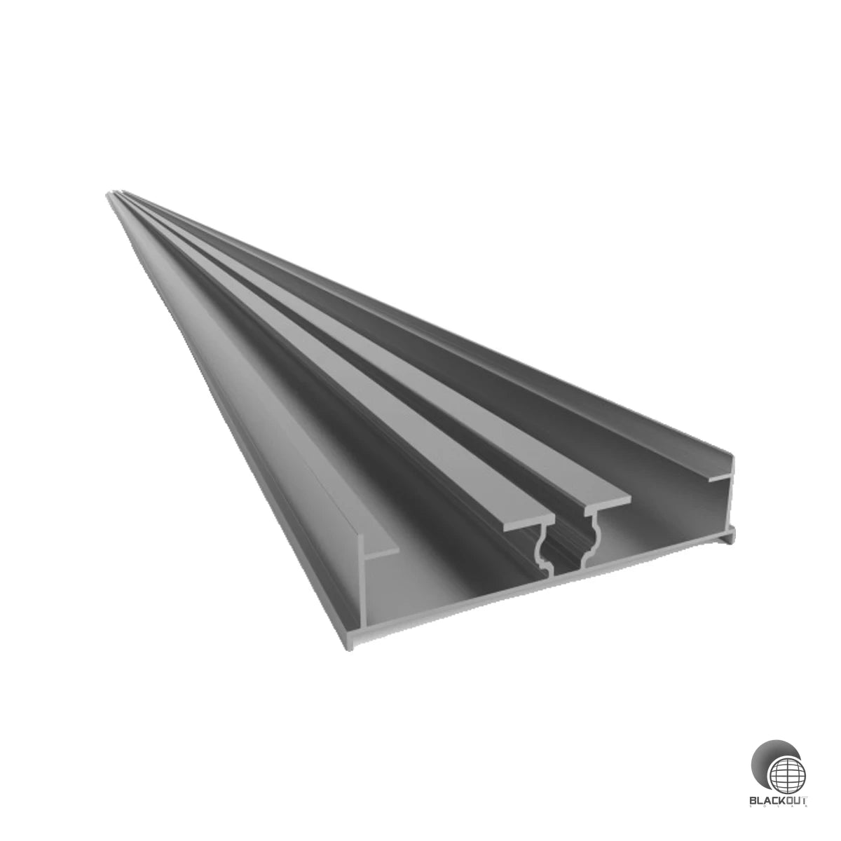 Das Schletter Grundprofil bildet die tragende Basis für Flachdach-Montagesysteme der Serien FlatGrid und FixGrid18 und ist für den Einsatz mit Ballaststeinen und Bautenschutzmatten optimiert.