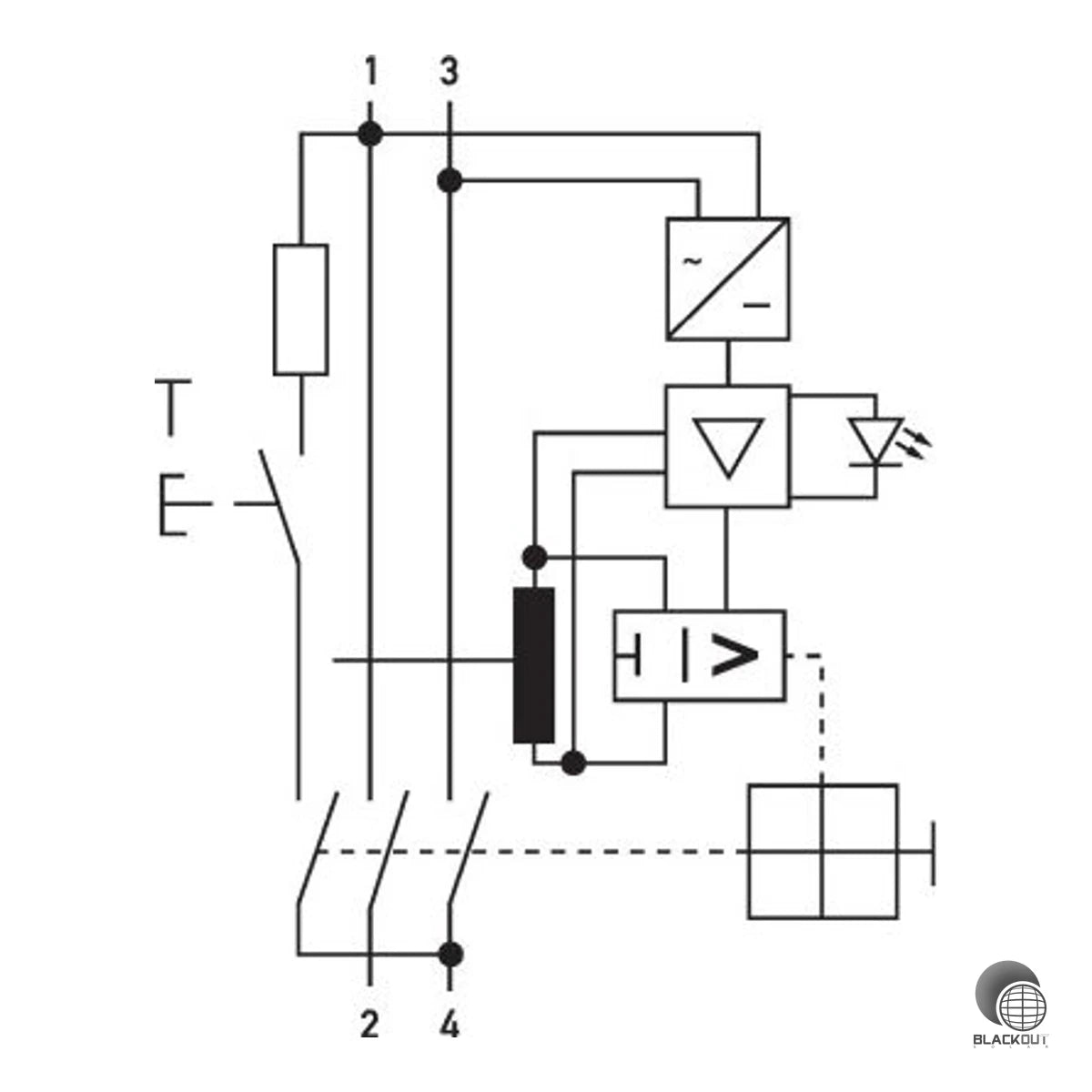 Doepke FI-Schutzschalter Typ B+ 2P 40A 300mA PV