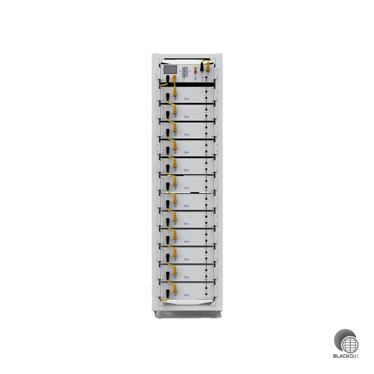 Deye Rack, Regal für 12 Hochvolt Batterien BOS-PRO 5.1 3U-H-rack (B2B) 1