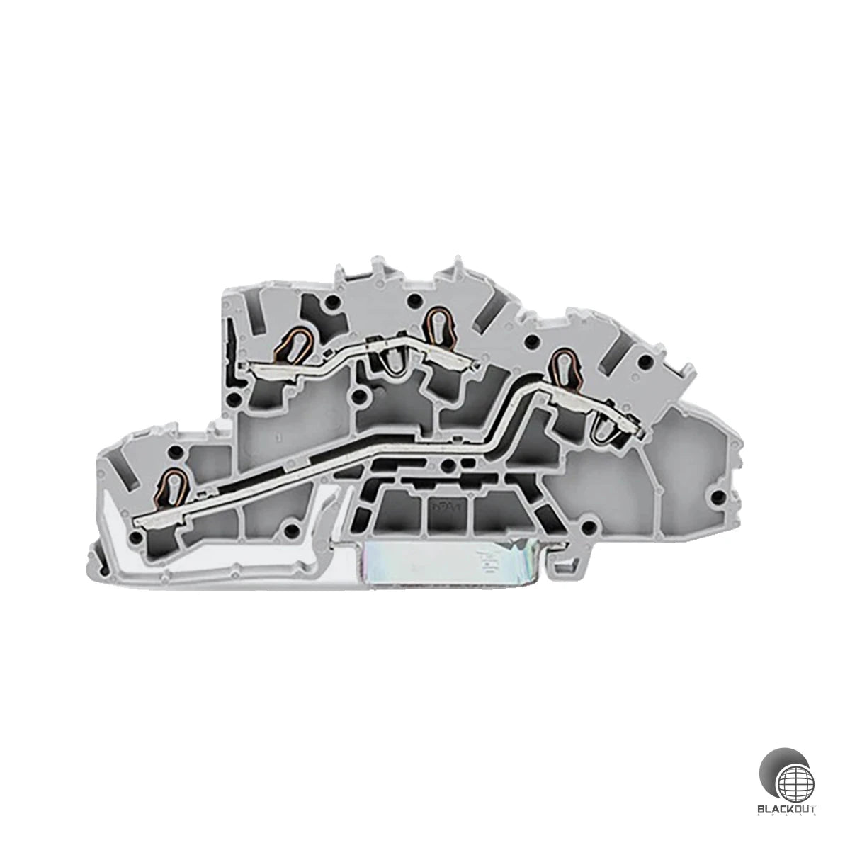 WAGO Installationsetagenklemme, mit Betätigungsöffnung, 2,5mm², grau (B2B) 1