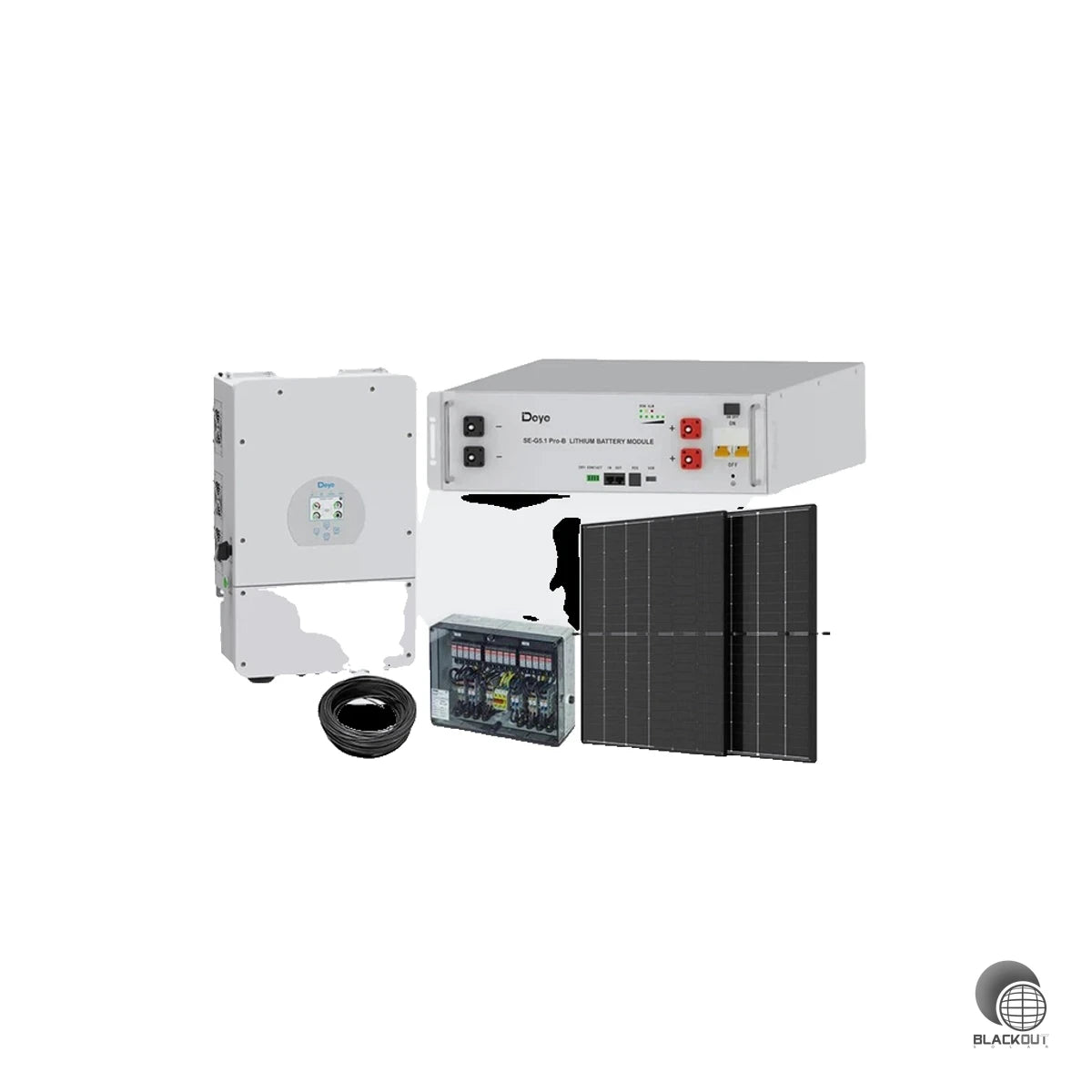 Komplettset 10kWp + Deye10KW + 15kWh Speicher (B2B) 1