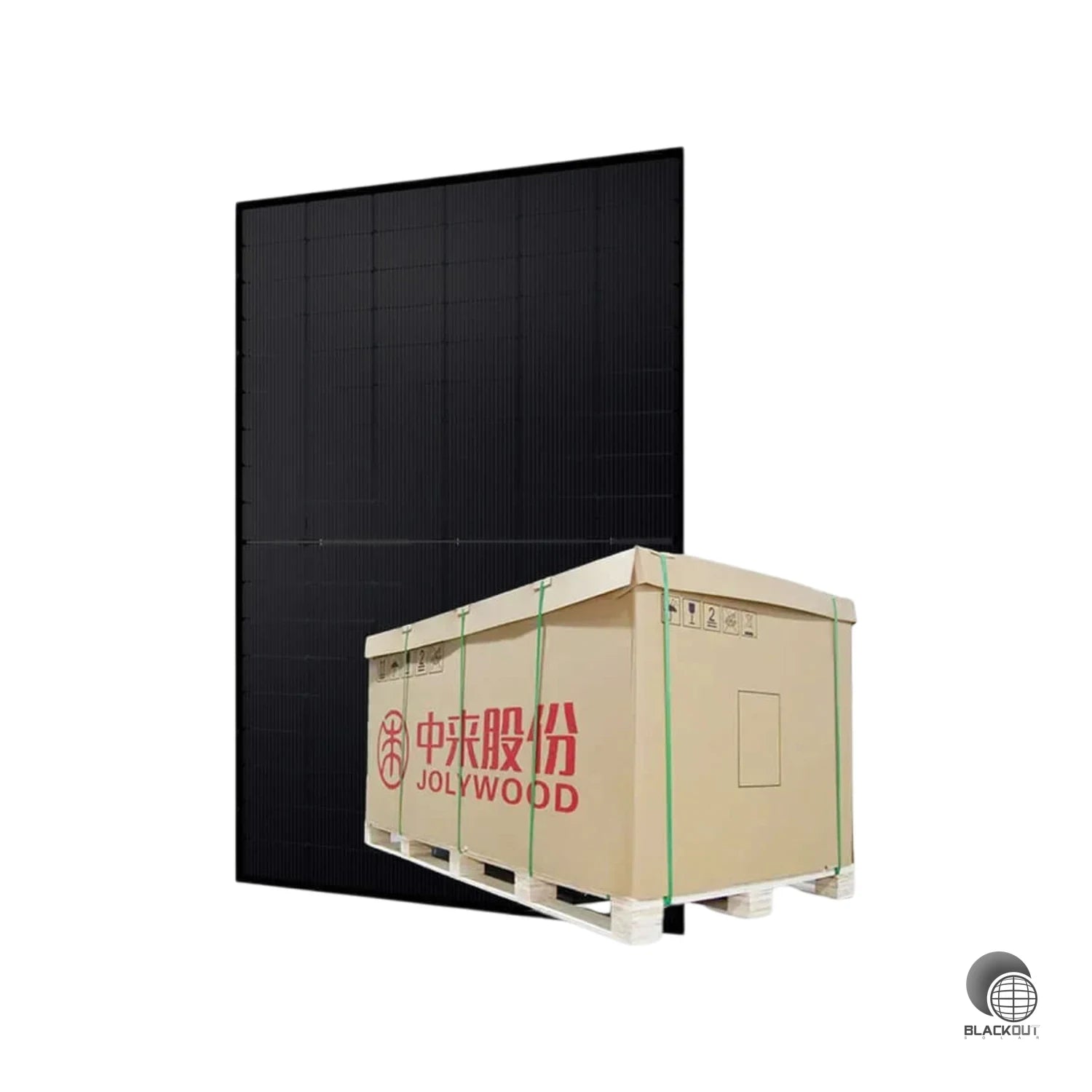 37stk. Jolywood Niwa JW-HD96N-R2/450 Wp N-Type TOPCon Glas-Glas Bifazial Fullblack (B2B) 1