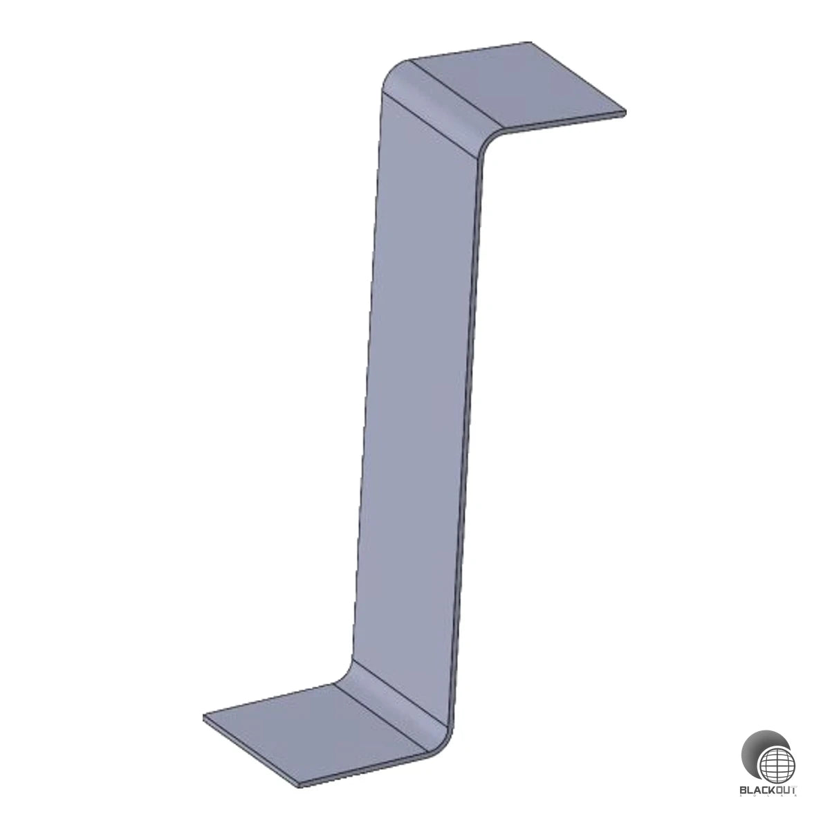 Abstandhalter für das Aerocompact S5-Montagesystem mit definiertem 30° Verschattungswinkel und 178 mm Baulänge. Sorgt für den normgerechten Reihenabstand zwischen PV-Modulen auf Flachdächern.