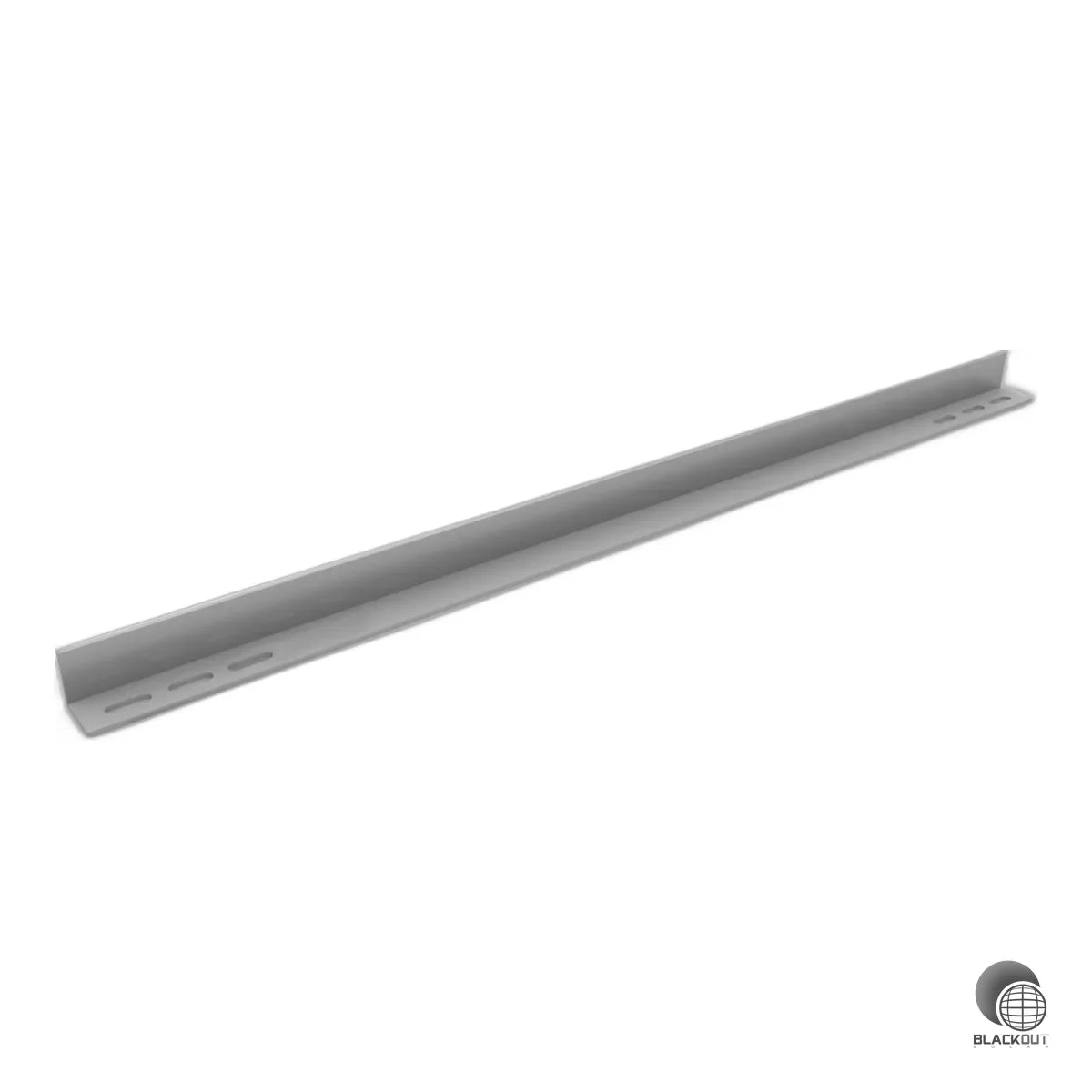 Aluminium-Ballastaufnahme für K2 Dome 6 Flachdach-Montagesysteme mit 2450 mm Länge. Geeignet für Modullängen von 1998 bis 2405 mm bei maximal 148 kg zulässigem Ballast (verteilt auf 2 Dome Porter).