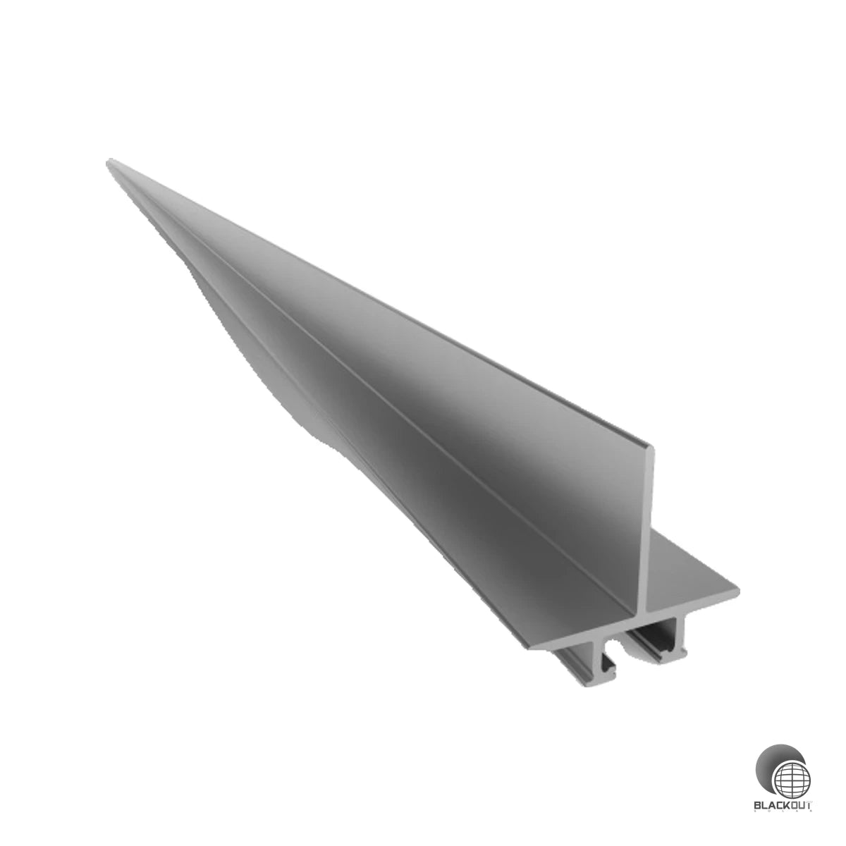 Stabiles Ballastprofil in 6000-mm-Länge für das Schletter FixGrid Pro Flachdach-Montagesystem – zur sicheren Aufnahme und Verteilung von Ballastgewichten.
