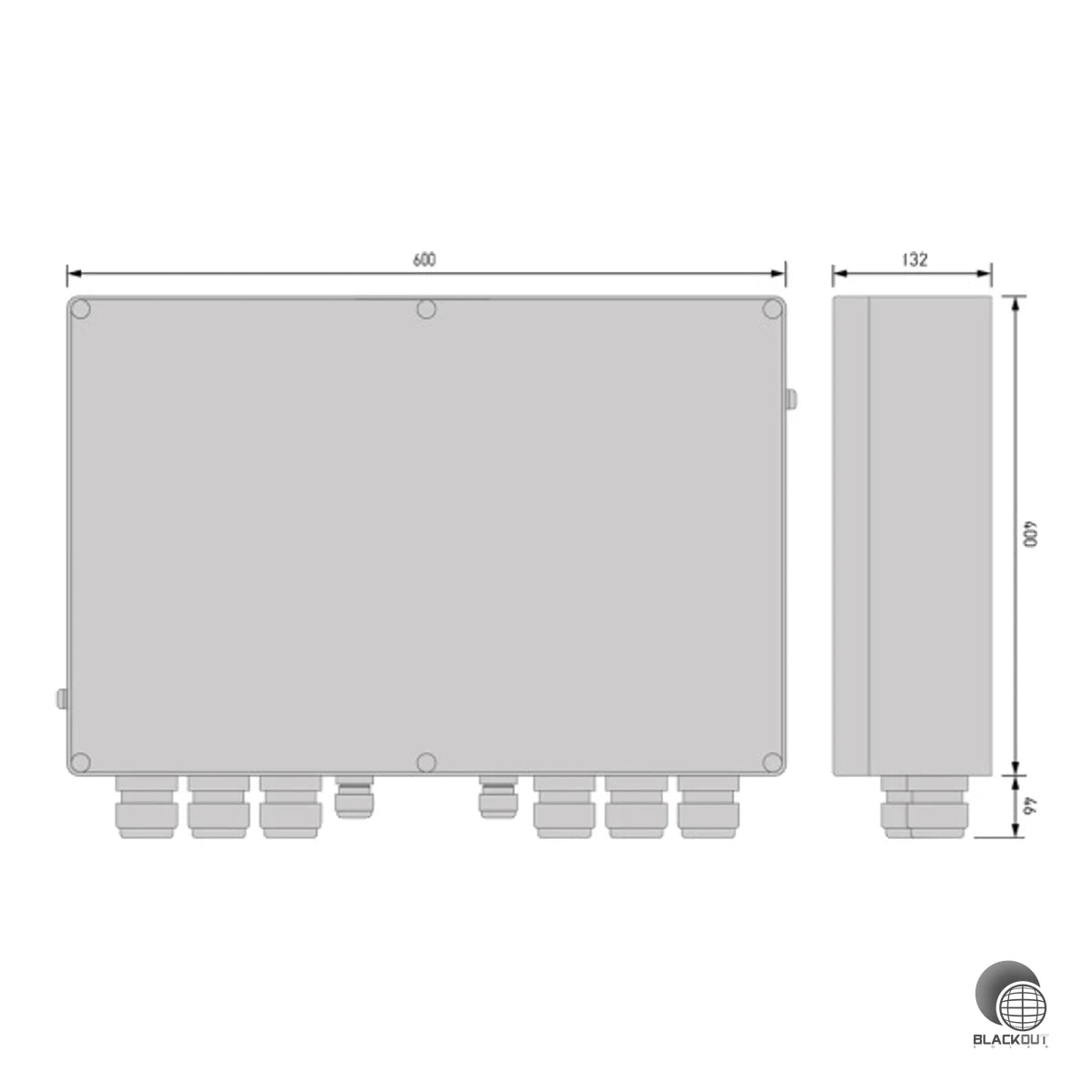 Citel Generatoranschlusskasten XS 6MPP Typ2+3 1000VDC