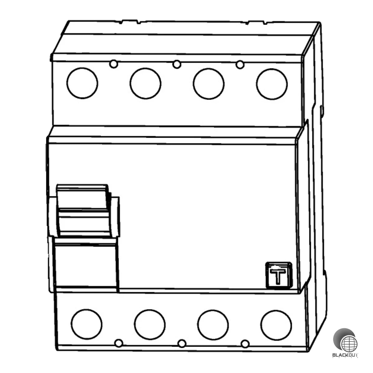 Doepke FI-Schutzschalter Typ B+ 40A 300mA 4-polig PV HD