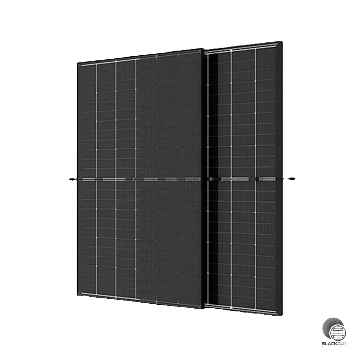 Balkonkraftwerk mit Hoymiles HMT-2250-6T + 6x Trina Solar Module mit 440W Glas Glas Bifazial 2