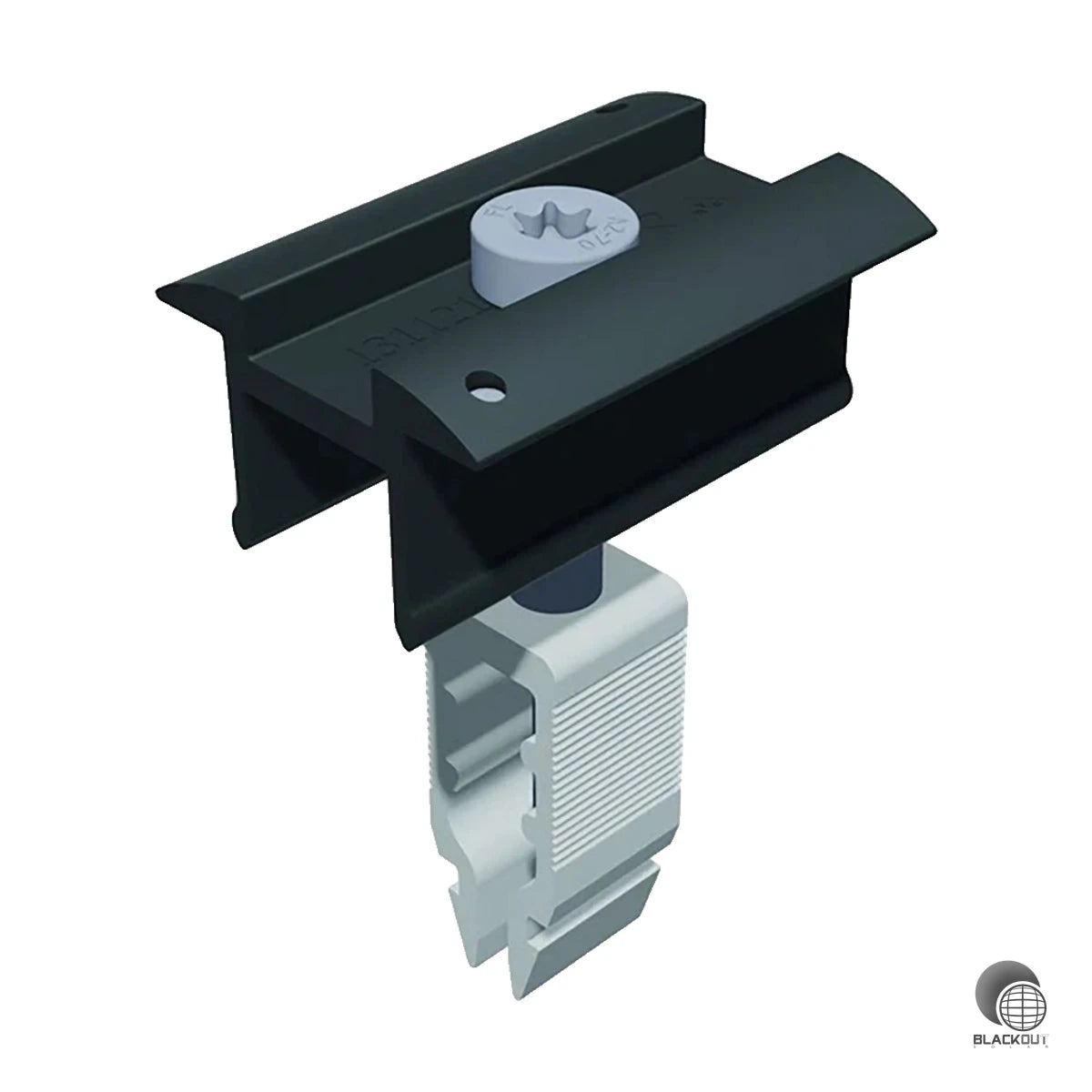Schletter - Rapid16 Mittelklemme 30-40, Schwarz eloxiert (B2B) 1