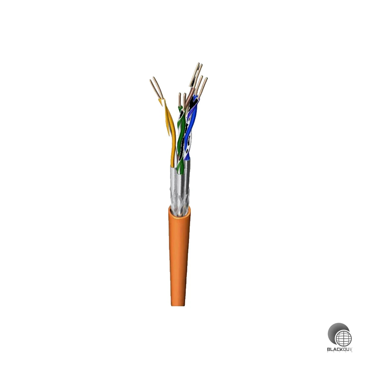 DÄTWYLER Datenkabel Kat7 S/FTP simplex 4x2xAWG23/1 LS0H orange - verschiedene Längen (B2B) 1