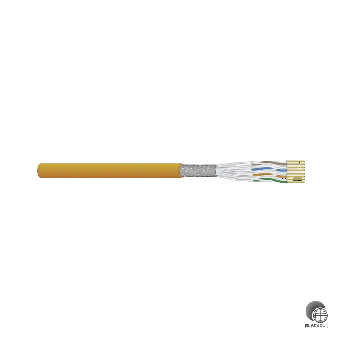 DÄTWYLER Datenkabel Kat7 S/FTP simplex 4x2xAWG23/1 LS0H orange - verschiedene Längen (B2B) 2