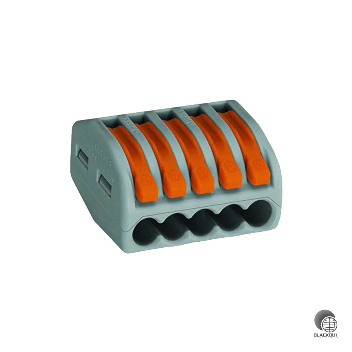 WAGO CLASSIC-Verbindungsklemme, für alle Leiterarten, max. 4mm², grau (B2B) 1