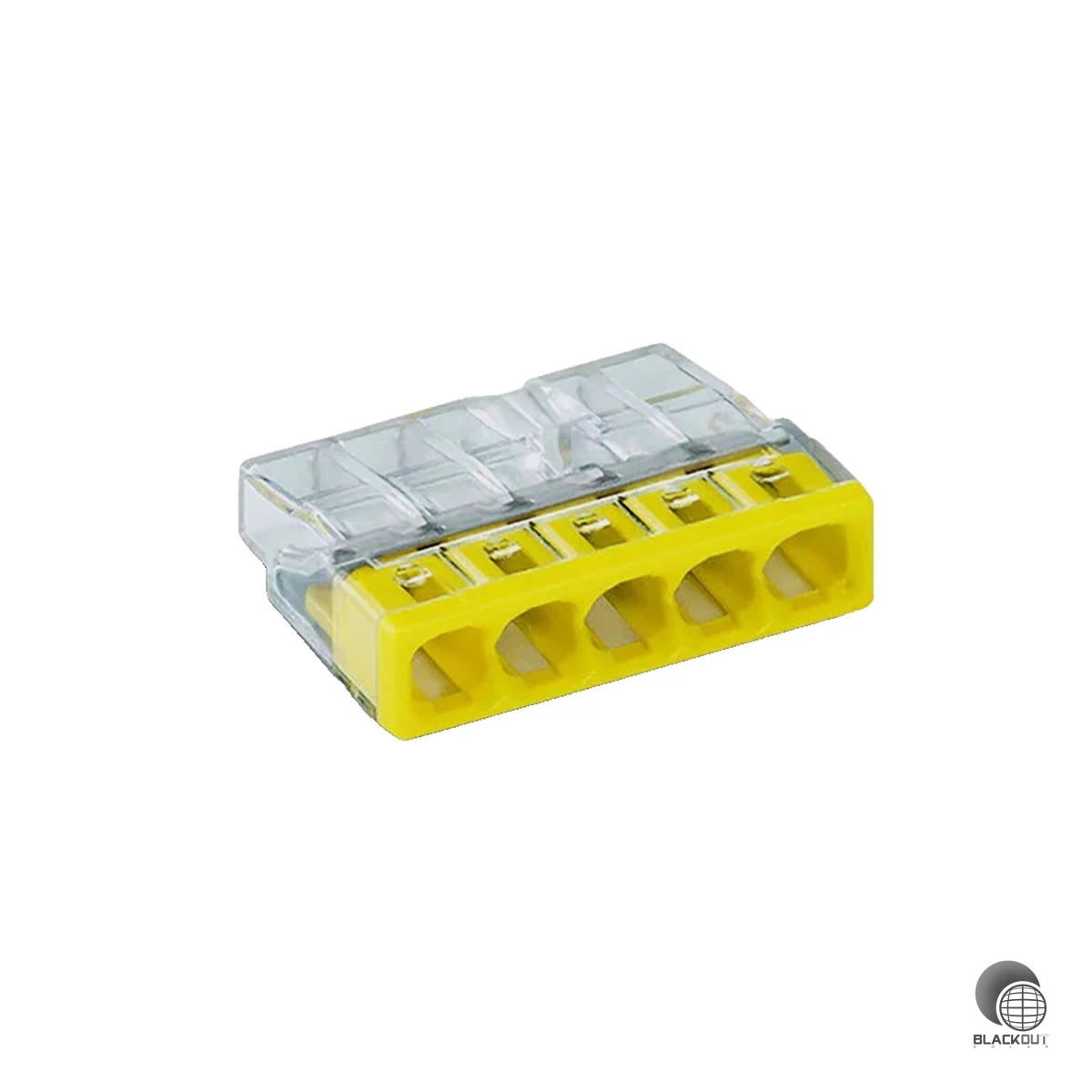 WAGO COMPACT-Verbindungsdosenklemme, für eindrähtige Leiter, max. 2,5mm², transparent (B2B) 1