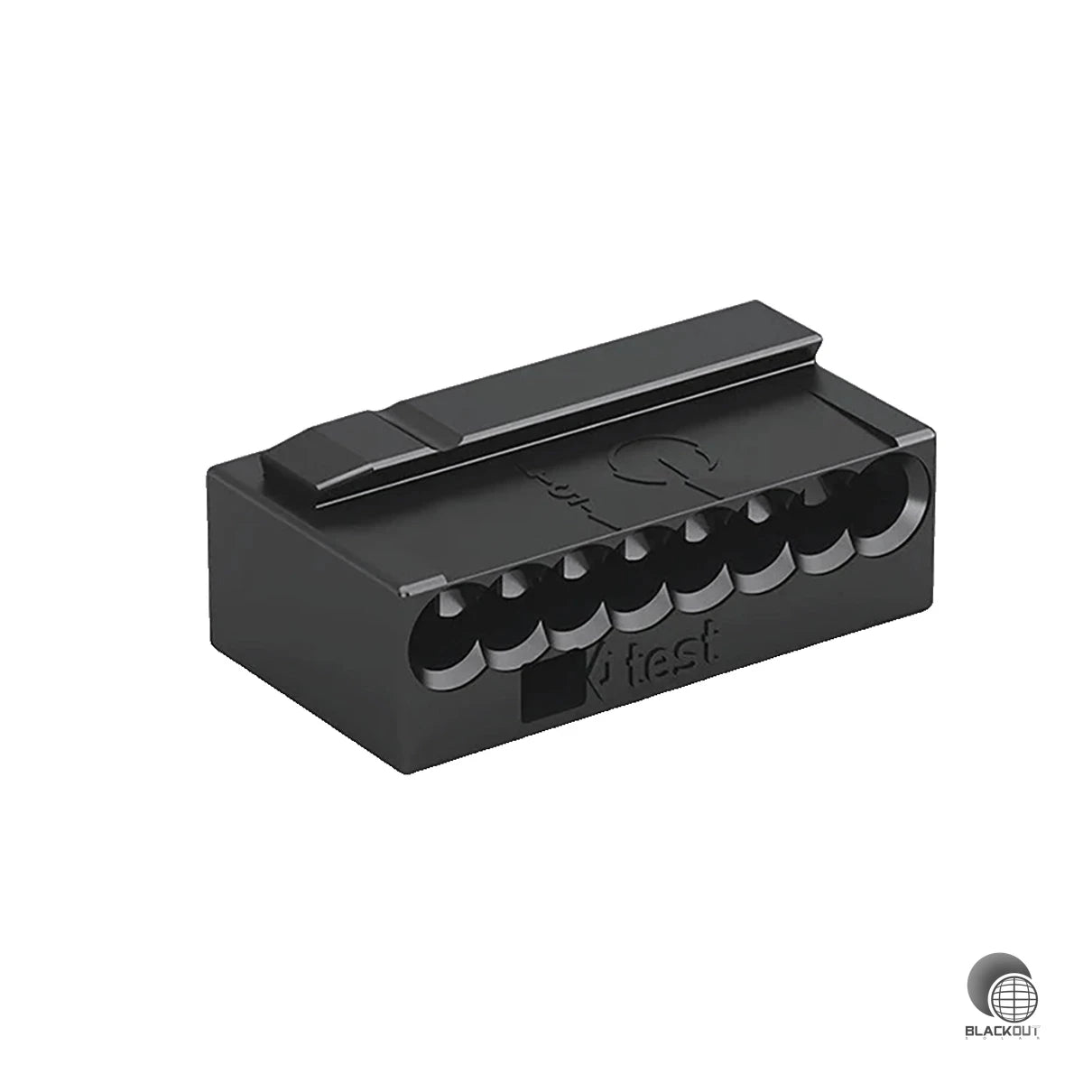WAGO MICRO-Verbindungsdosenklemme, für eindrähtige Leiter, Ø max. 0,8mm, dunkelgrau (B2B) 1