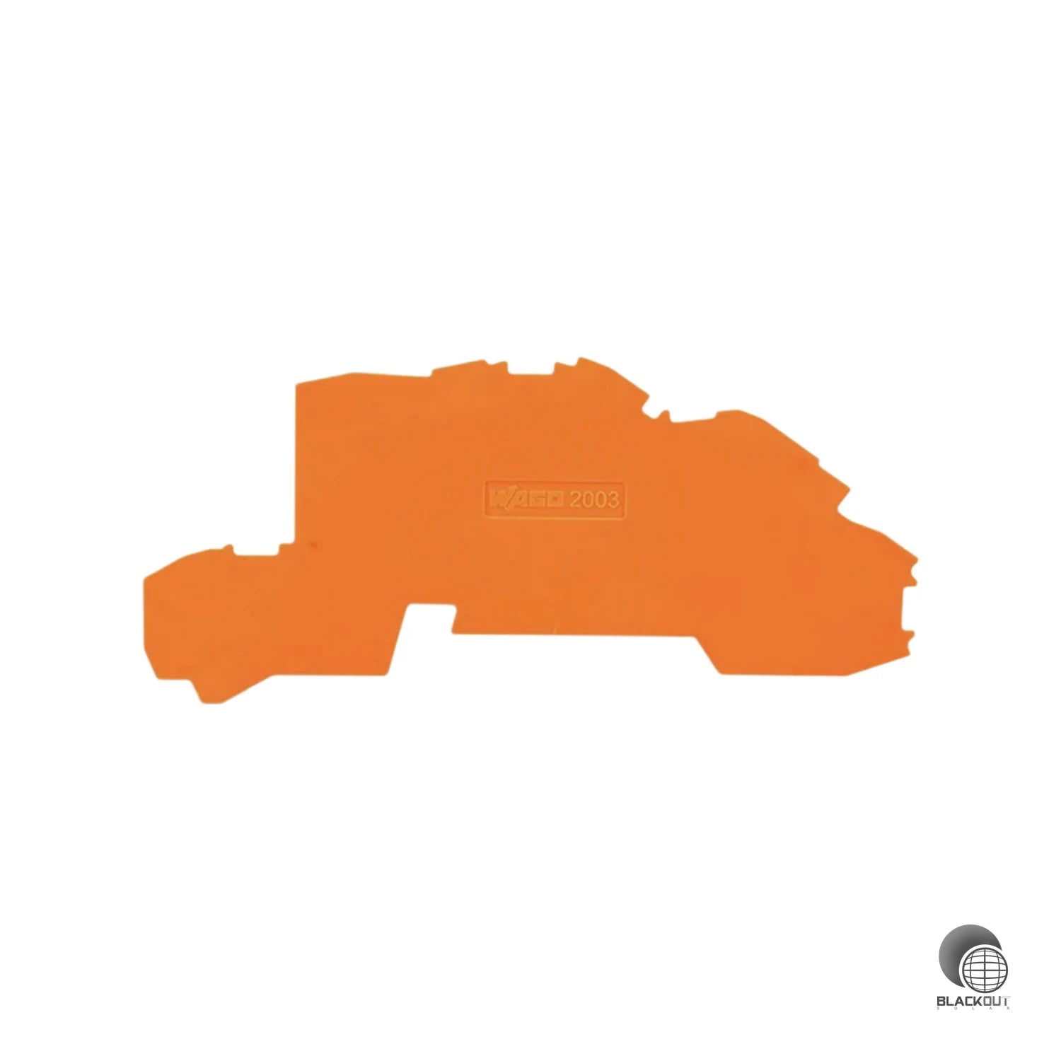 WAGO Abschluss- und Zwischenplatte, 0,8mm dick, orange (B2B) 1