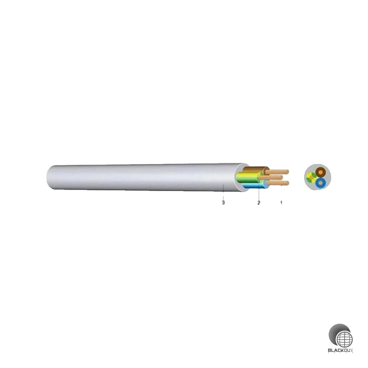 PVC Schlauchleitung mittel YMM-J 5X4 hellgrau (B2B) 1