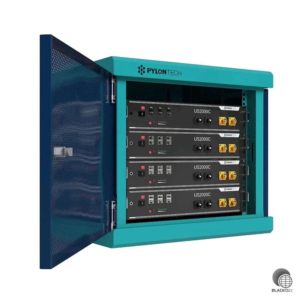 Pylontech Batterieschrank 19Zoll - Verschiedene Größen (B2B) 1