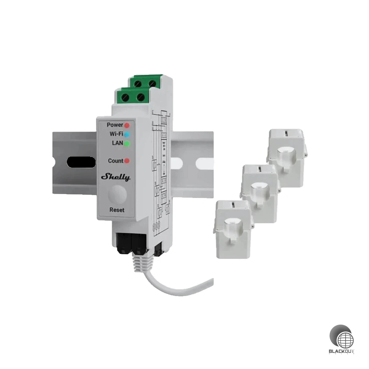 Shelly Pro 3EM - 120A smarter Energiemesser (B2B) 2