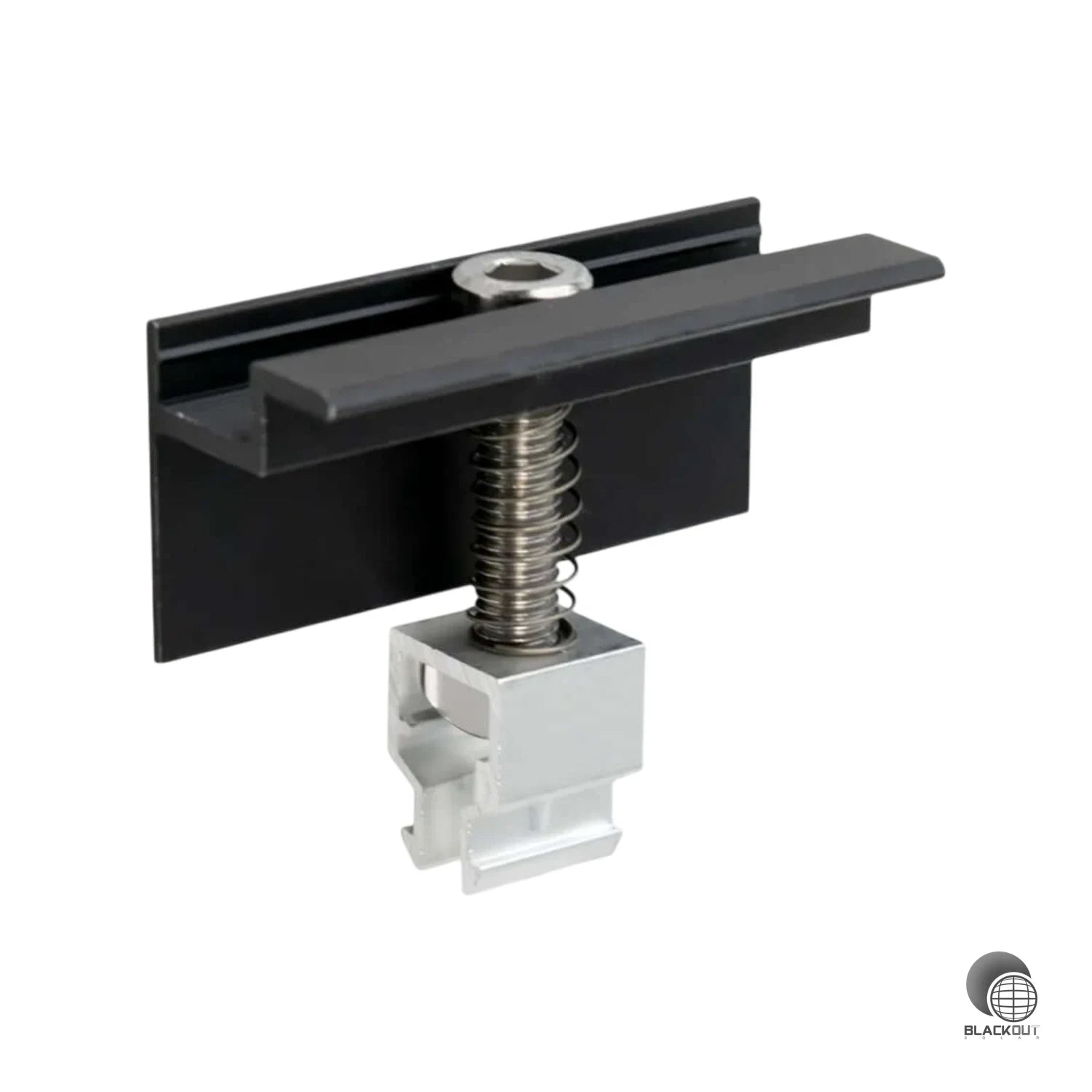 Montageset für Doppelstabmattenzaune 2 Module senkrechte Montage Photovoltaik Balkon - Zaun (B2B) 7