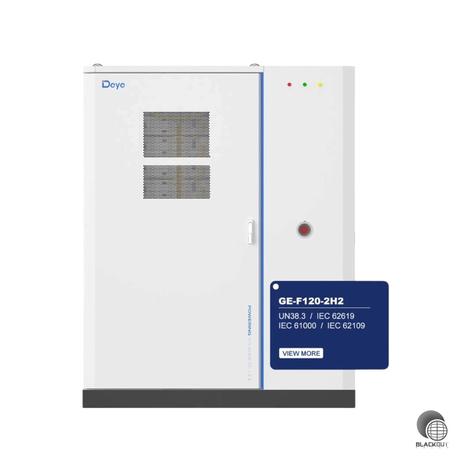 Deye GE-F120-2H2 Speicherschrank mit Klima IP55 + 50KW Deye Hybrid HV Wechselrichter(B2B) 1